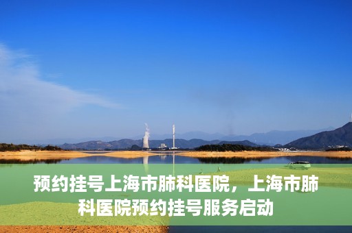 预约挂号上海市肺科医院，上海市肺科医院预约挂号服务启动