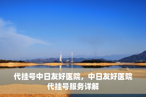 代挂号中日友好医院，中日友好医院代挂号服务详解