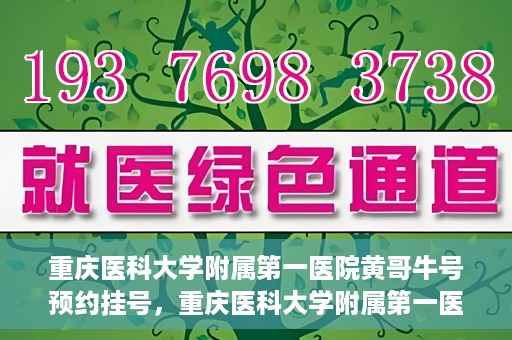 重庆医科大学附属第一医院黄哥牛号预约挂号，重庆医科大学附属第一医院黄哥牛号预约挂号攻略