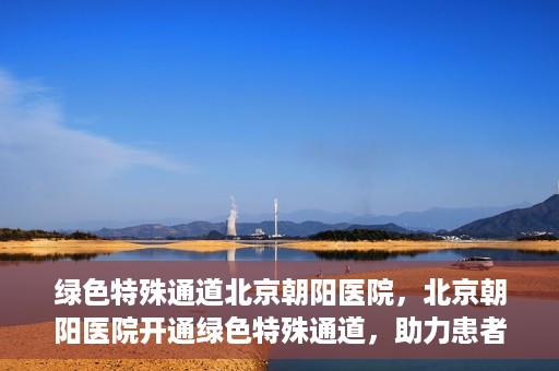 绿色特殊通道北京朝阳医院，北京朝阳医院开通绿色特殊通道，助力患者快速就医