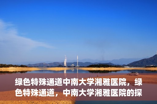 绿色特殊通道中南大学湘雅医院，绿色特殊通道，中南大学湘雅医院的探索与实践