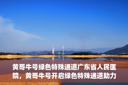 黄哥牛号绿色特殊通道广东省人民医院，黄哥牛号开启绿色特殊通道助力广东省人民医院服务升级