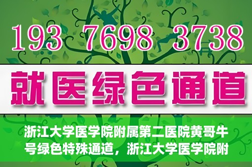 浙江大学医学院附属第二医院黄哥牛号绿色特殊通道，浙江大学医学院附属第二医院黄哥牛号，绿色特殊通道开启