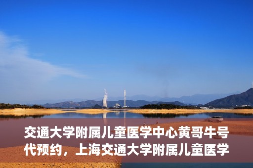 交通大学附属儿童医学中心黄哥牛号代预约，上海交通大学附属儿童医学中心黄哥牛专家预约挂号服务解析