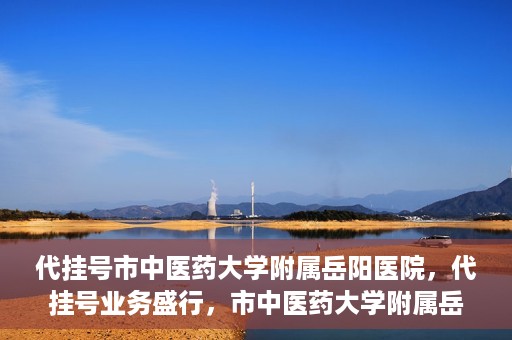 代挂号市中医药大学附属岳阳医院，代挂号业务盛行，市中医药大学附属岳阳医院如何应对挑战？