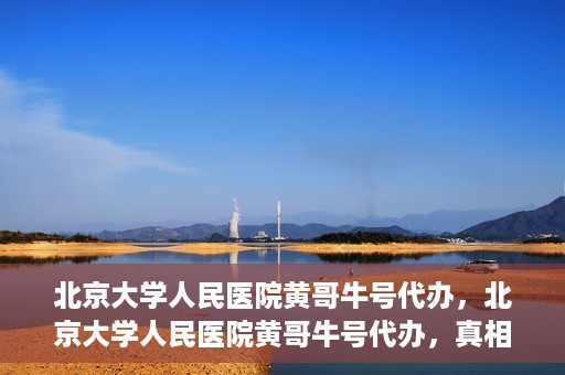 北京大学人民医院黄哥牛号代办，北京大学人民医院黄哥牛号代办，真相揭秘与深度解读