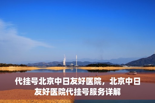 代挂号北京中日友好医院，北京中日友好医院代挂号服务详解