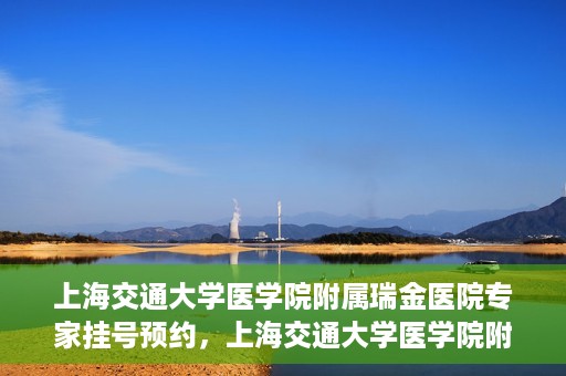 上海交通大学医学院附属瑞金医院专家挂号预约，上海交通大学医学院附属瑞金医院专家挂号预约攻略与指南