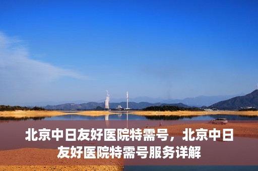 北京中日友好医院特需号，北京中日友好医院特需号服务详解