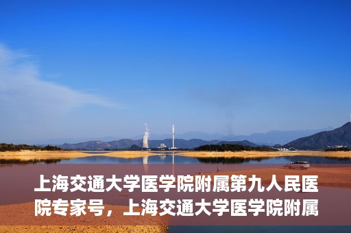 上海交通大学医学院附属第九人民医院专家号，上海交通大学医学院附属第九人民医院专家挂号服务解析