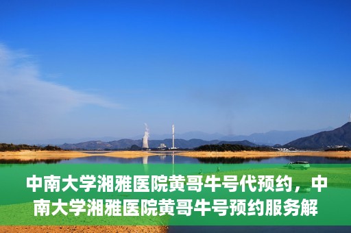 中南大学湘雅医院黄哥牛号代预约，中南大学湘雅医院黄哥牛号预约服务解析