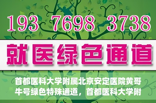 首都医科大学附属北京安定医院黄哥牛号绿色特殊通道，首都医科大学附属北京安定医院黄哥牛号绿色特殊通道，探索与实践