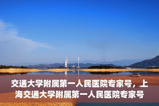 交通大学附属第一人民医院专家号，上海交通大学附属第一人民医院专家号解析，名医汇聚，专业领航